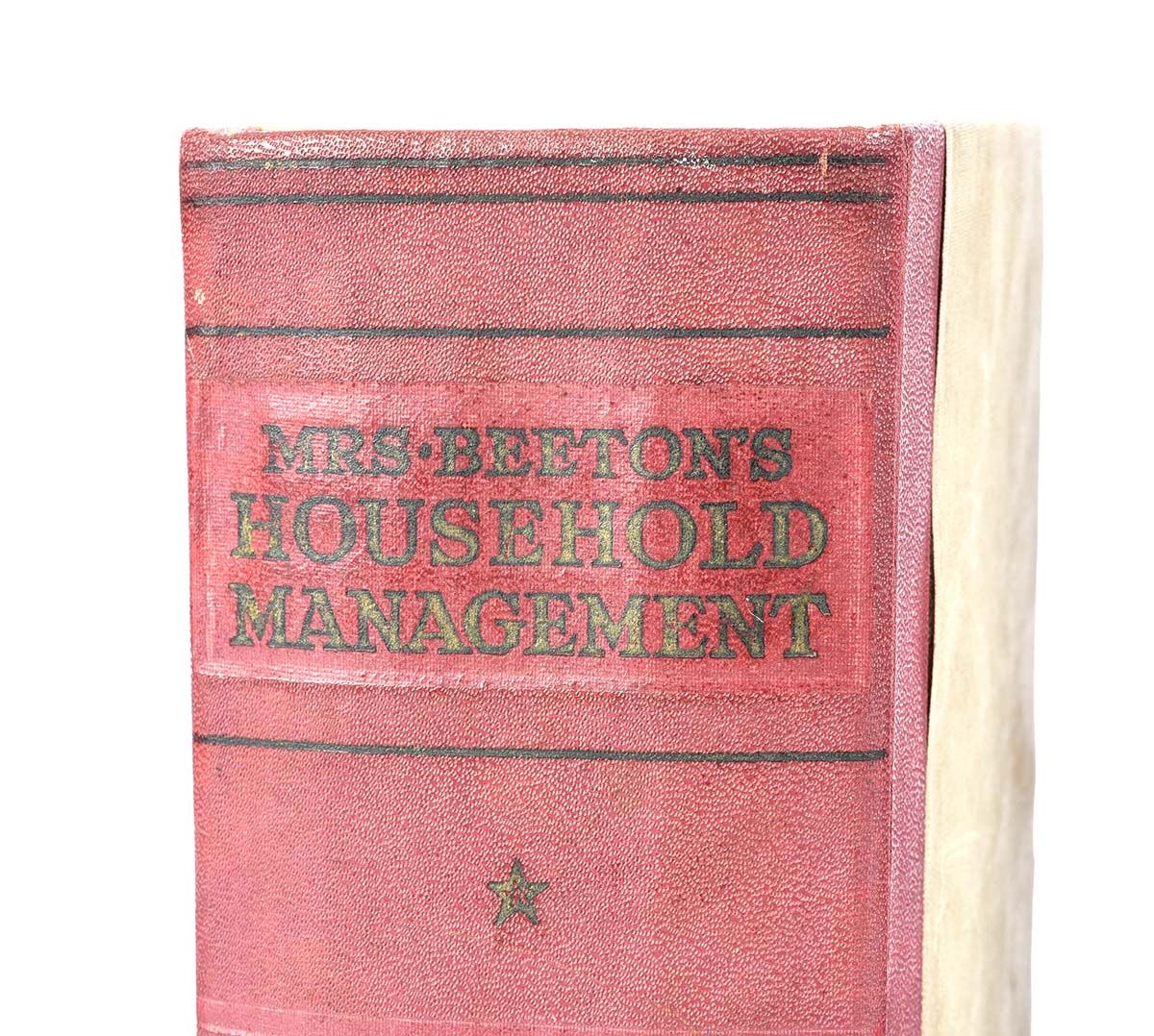 ONE VOLUME OF MRS BEETONS HOUSEHOLD MANAGEMENT at Ross's Online Art Auctions