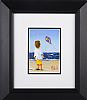 BOY WITH THE PURPLE KITE by Michelle Carlin at Ross's Online Art Auctions