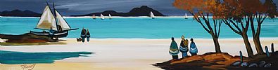 THE ISLAND WATERS by J.P. Rooney at Ross's Online Art Auctions