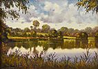 THE LAKE, MALONE GOLF COURSE by John O'Neill at Ross's Online Art Auctions