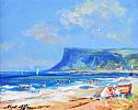 BALLYCASTLE BEACH by Nigel Allison at Ross's Online Art Auctions