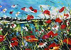 SUMMER POPPIES by Irish School at Ross's Online Art Auctions
