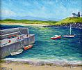 PORTNOO HARBOUR, DONEGAL by Sean Loughrey at Ross's Online Art Auctions