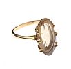 9CT GOLD SMOKY QUARTZ RING at Ross's Online Art Auctions
