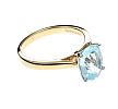 9CT GOLD TOPAZ RING at Ross's Online Art Auctions
