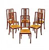 SET OF SIX EDWARDIAN OCCASIONAL CHAIRS at Ross's Online Art Auctions
