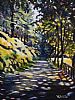 PATH BY THE TREES by Mary Christie at Ross's Online Art Auctions