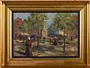 THE FRUIT MARKET by Charles J. Kelsey at Ross's Online Art Auctions