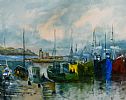 HOWTH HARBOUR, CO. DUBLIN by Niall Campion at Ross's Online Art Auctions