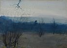 YOUNG TREES IN A LANDSCAPE by Tom Carr HRHA HRUA at Ross's Online Art Auctions
