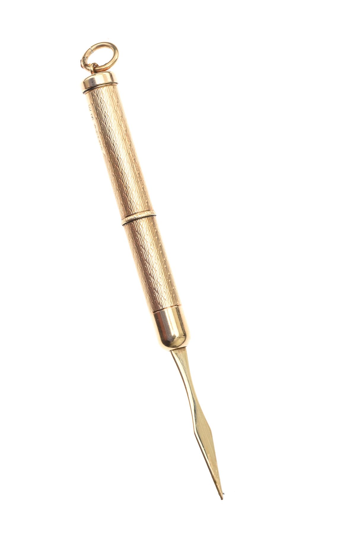 9CT GOLD TOOTH PICK at Ross's Online Art Auctions