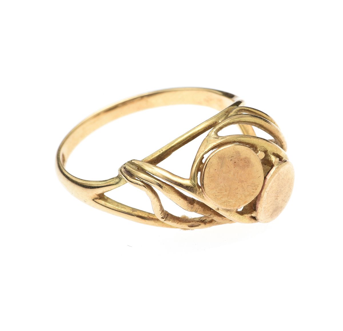 14CT GOLD RING at Ross's Online Art Auctions