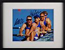 FRAMED SIGNED OLYMPIC PHOTOGRAPH at Ross's Online Art Auctions