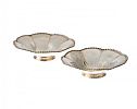 PAIR OF SILVER BON BON DISHES at Ross's Online Art Auctions