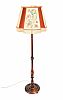 MAHOGANY STANDARD LAMP at Ross's Online Art Auctions