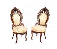 PAIR VICTORIAN SIDE CHAIRS at Ross's Online Art Auctions