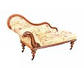 VICTORIAN MAHOGANY SINGLE END COUCH at Ross's Online Art Auctions