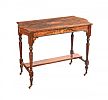 EDWARDIAN ROSEWOOD SIDE TABLE at Ross's Online Art Auctions