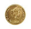 ISLE OF MAN 1975 HALF SOVEREIGN at Ross's Online Art Auctions