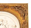 LARGE GILT FRAMED MARBLE PLAQUE at Ross's Online Art Auctions