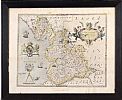ANTIQUE FRAMED MAP at Ross's Online Art Auctions