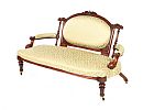 VICTORIAN SETTEE at Ross's Online Art Auctions