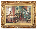 THE AUDIENCE by Edgar Bundy ARA at Ross's Online Art Auctions