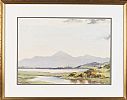 THE MOURNES FROM DUNDRUM by Donald McPherson RUA at Ross's Online Art Auctions