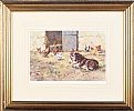 FARMYARD FRIENDS by Neville Barker at Ross's Online Art Auctions
