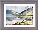 DOO LOUGH, COUNTY MAYO by Frank McAuley at Ross's Online Art Auctions