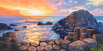 GIANTS CAUSEWAY by Hamilton Sloan at Ross's Online Art Auctions