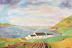 FANAD LIGHT, DONEGAL by Pamela McClean at Ross's Online Art Auctions
