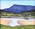 MUCKISH AT DUNFANAGHY by Sean Loughrey at Ross's Online Art Auctions