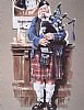 SCOTTISH PIPER by Michael McDade at Ross's Online Art Auctions