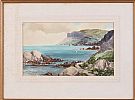 FAIRHEAD , COUNTY ANTRIM by Rowland Hill RUA at Ross's Online Art Auctions