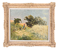 PEASANT GIRL IN A CORN FIELD by Anton Neogrady at Ross's Online Art Auctions