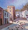 FAIR DAY, CUSHENDALL, COUNTY ANTRIM by William Cunningham at Ross's Online Art Auctions