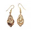 EDWARDIAN GOLD-TONE EARRINGS at Ross's Online Art Auctions