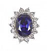 BLUE STONE COSTUME RING at Ross's Online Art Auctions