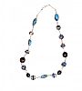MORANO GLASS BEAD NECKLACE at Ross's Online Art Auctions