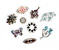 COLLECTION OF ASSORTED VINTAGE BROOCHES at Ross's Online Art Auctions