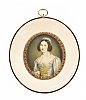 ANTIQUE FRAMED OVAL MINIATURE at Ross's Online Art Auctions