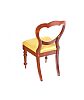 SET OF SIX BALLOON BACK VICTORIAN DINING ROOM CHAIRS at Ross's Online Art Auctions