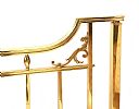 ANTIQUE BRASS BED at Ross's Online Art Auctions