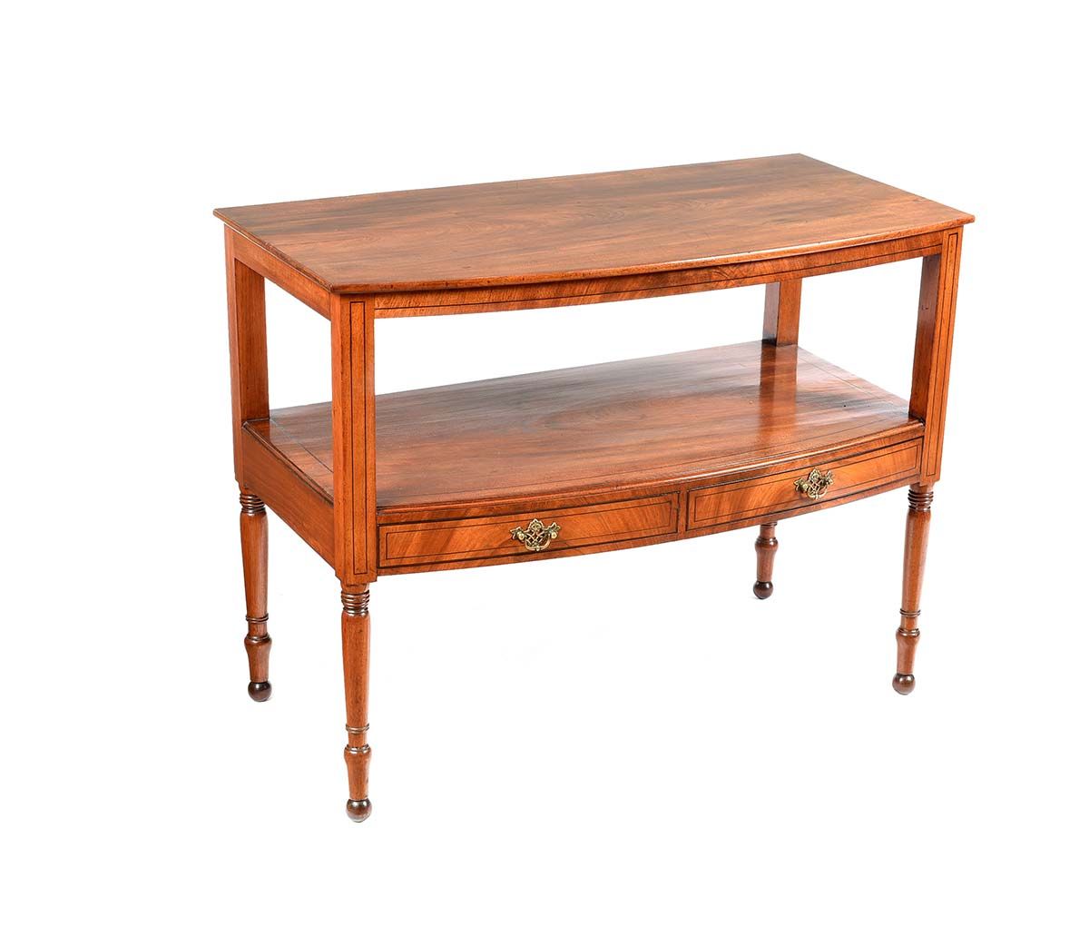 REGENCY MAHOGANY SIDE TABLE at Ross's Online Art Auctions