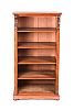 FINE WILLIAM IV MAHOGANY OPEN BOOKCASE at Ross's Online Art Auctions