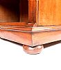FINE WILLIAM IV MAHOGANY OPEN BOOKCASE at Ross's Online Art Auctions