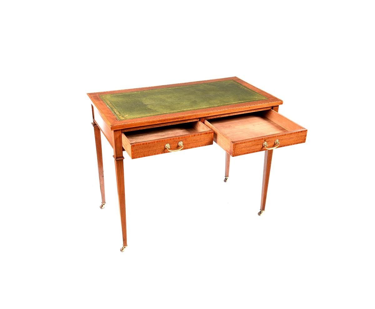 EDWARDIAN WRITING TABLE at Ross's Online Art Auctions