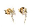 9CT GOLD DIAMOND EARRINGS at Ross's Online Art Auctions