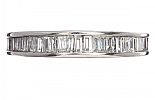 18CT WHITE GOLD HALF ETERNITY RING at Ross's Online Art Auctions